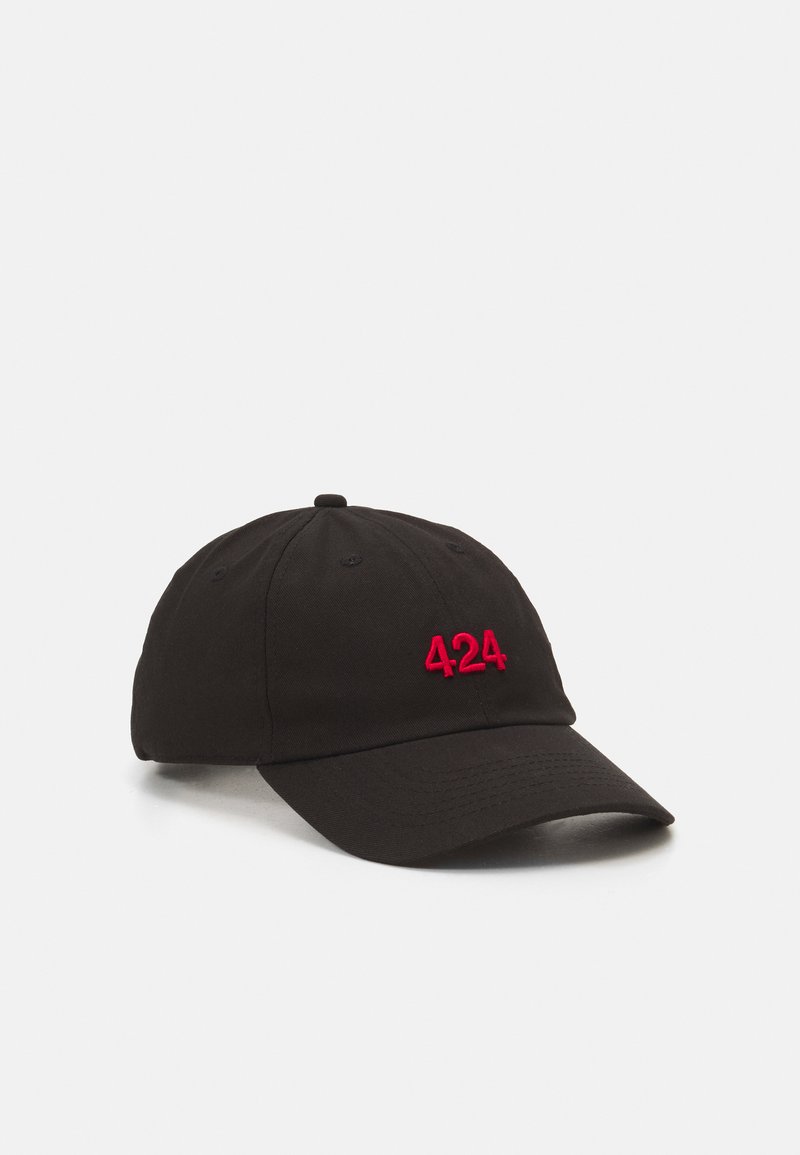 424 CAPPELLO UNISEX - Cappellino - black / red