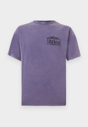 AGED ANCIENT TEMPLE TEE UNISEX - Potiskana majica - purple