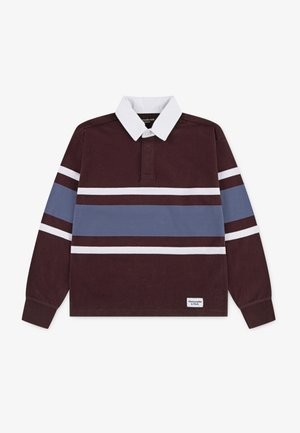 LONG SLEEVE RUGBY - Polo marškinėliai - fig