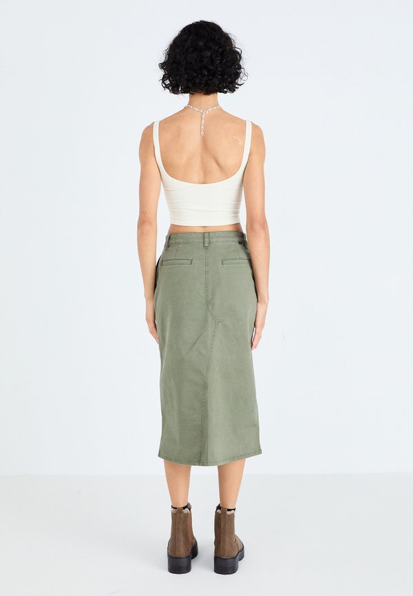 CHINO SKIRT - Denim skirt - oliv2