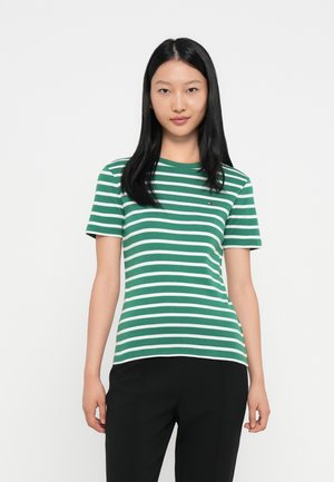 SLIM CODY - Print T-shirt - nouveau green/ecru