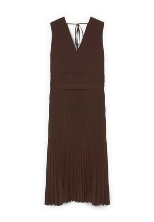 Fiorella Rubino, VESTITO DREAM PLISSÉ - Freizeitkleid - marrone