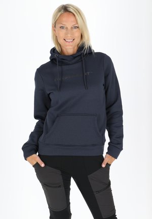 TRONDHEIM STRETCH W - Hoodie - dk navy melange