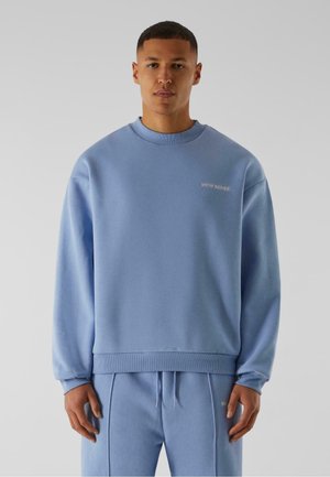 9N1M SENSE ESSENTIAL CREWNECK - Sweatshirt - powderblue