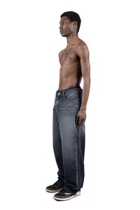 FAVELA HEAVY BAGGY - Plati džinsi - black washed