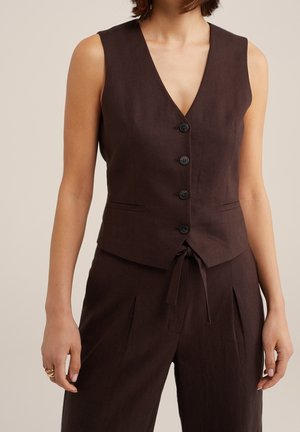 Veste sans manches - dark brown