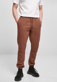 Urban Classics - BASIC  - Tracksuit bottoms - bark Thumbnail Image 1