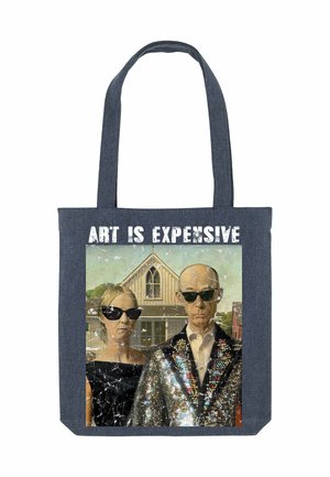 EXPENSIVE AMERICAN PRINT - Cabas - blue