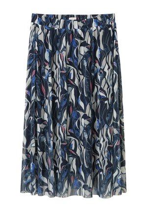Falda acampanada - dark blue