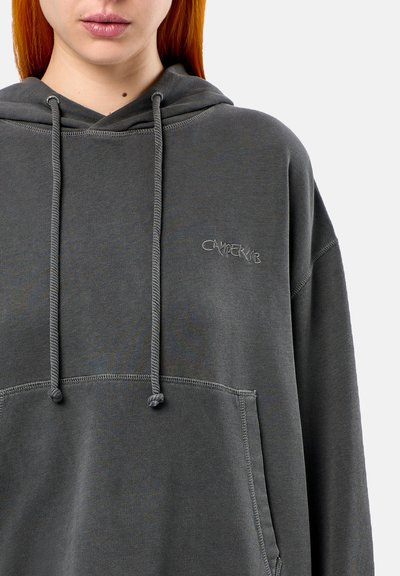 CAMPERLAB Mikina s kapucí - dunkelgrau