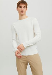 Jack & Jones JJPANNEL  - Maglione - cloud dancer