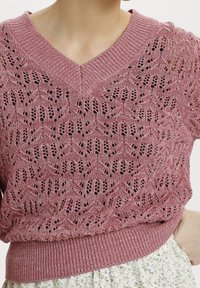 Soaked in Luxury Strickpullover - pink