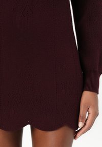 TWINSET DRESS - Rochie tricotată - purple eden
