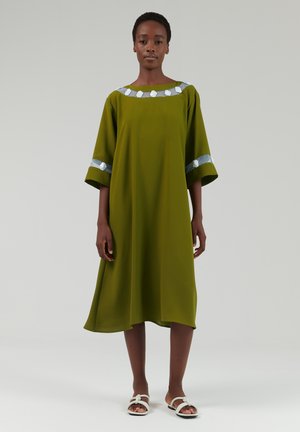 EMBROIDERED - Jurk - pistachio green