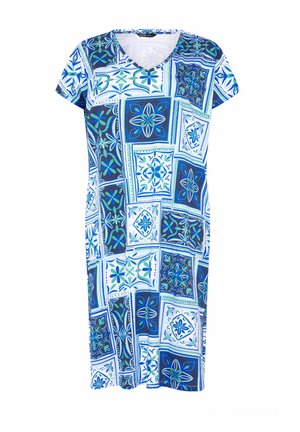 Yours Clothing, WOMEN'S MIDI DRESSES - Trikoomekko - blue