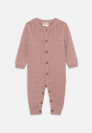 STRICKOVERALL LOVELY  - Tuta jumpsuit - altrosa old rose
