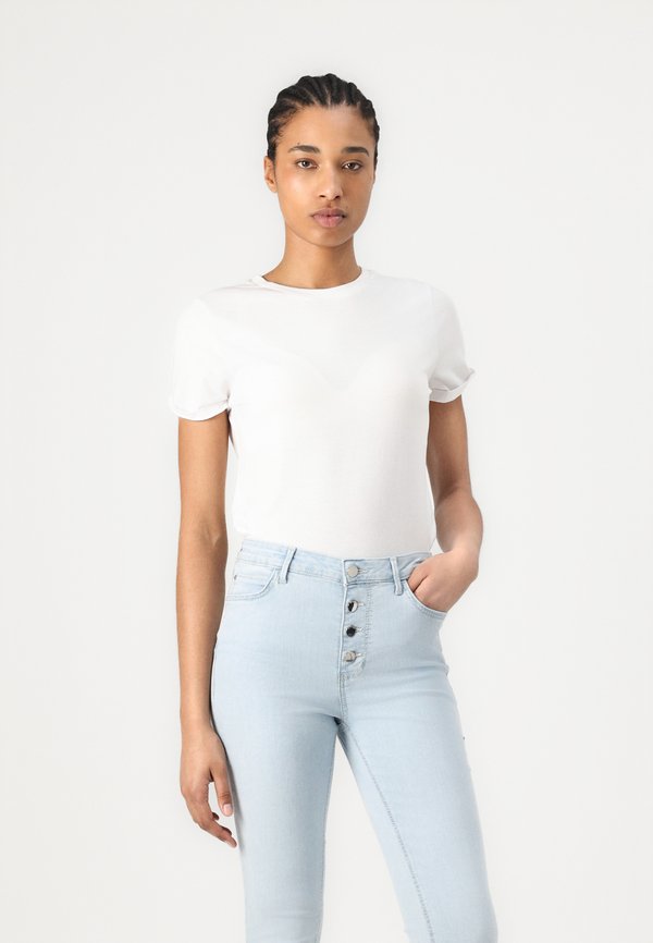 EXPOSED BUTTON - Jeans Skinny Fit - nuage light2