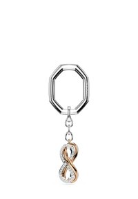 INFINITY MIXED FINISH - Schlüsselanhänger - white