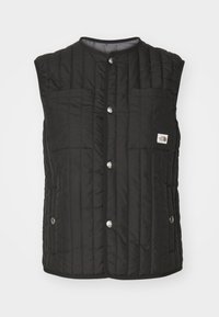REVERSIBLE VISOKE - Weste - black/smoked pearl