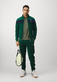 Sergio Tacchini DAMARINDO VELOUR TRACKSUIT - Gornji dio trenirke - rainforest/maritime blue