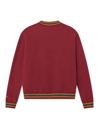 BLKVIS SCRIPT ROSES UNISEX - Camisola - merlot