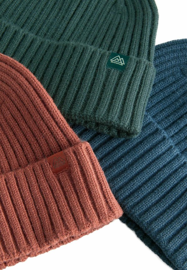 3 PACK – REGULAR FIT – Mütze – autumnal