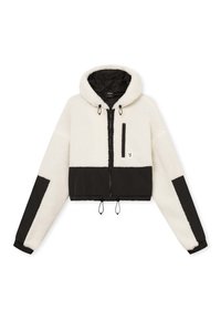 CAREY - Fleecová bunda - cream black