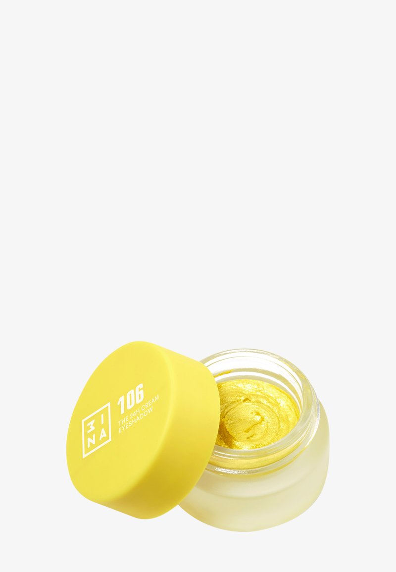 3ina - THE 24H CREAM EYESHADOW 836 - Ögonskugga - 106 yellow, Förstora