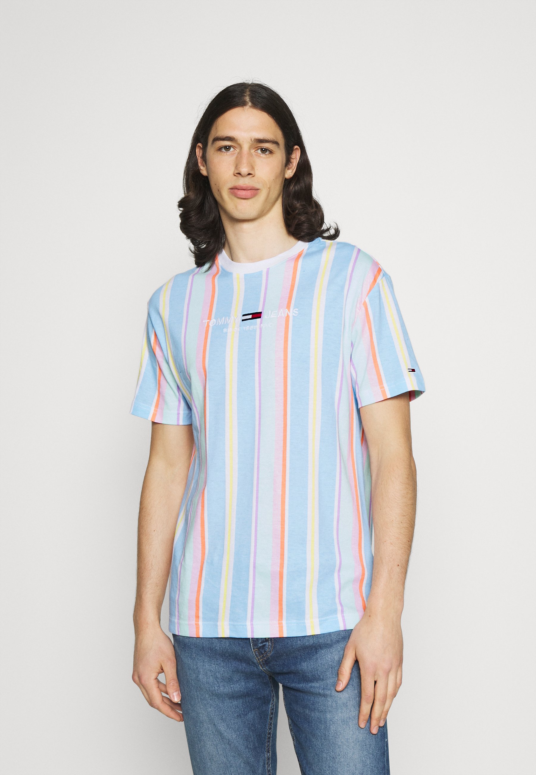 Tommy Jeans STRIPE TEE - Print T-shirt 