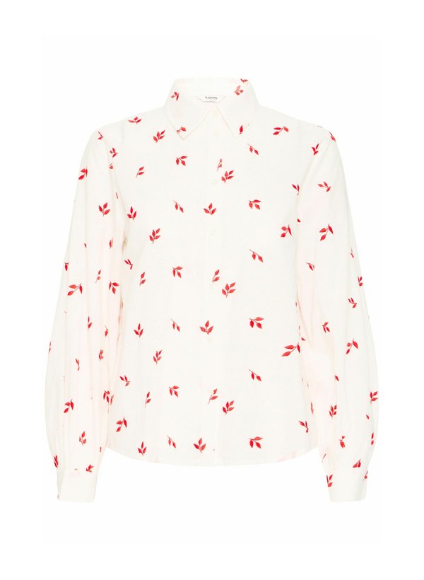 BYJADIS - Button-down blouse - poinsettia mix4