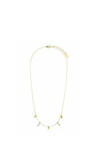 Niet geselecteerd, gold-coloured/turquoise