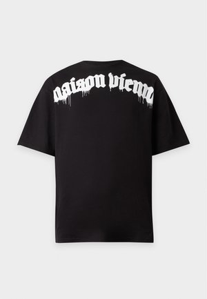 YOURTURN, UNISEX - T-shirt imprimé - black