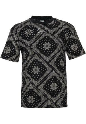 Karl Kani SMALL SIGNATURE  - T-Shirt print - black white