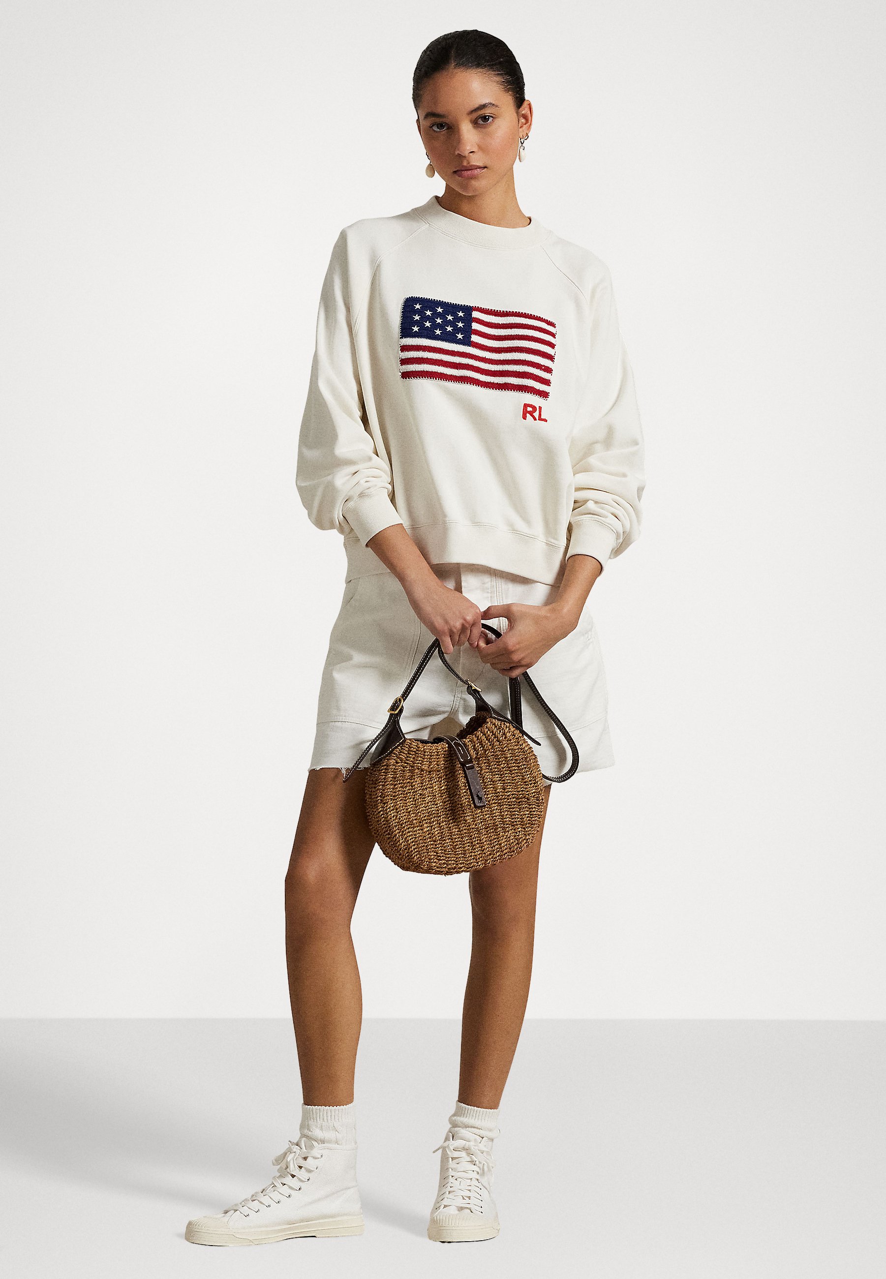 売れ筋商品|||ラルフローレン パーカー・スウェットシャツ レディース アウター LOOPBACK FLEECE KNIT SWEATSHIRT - Sweatshirt - nevis Polo Ralph Lauren LOOPBACK FLEECE KNIT SWEATSHIRT