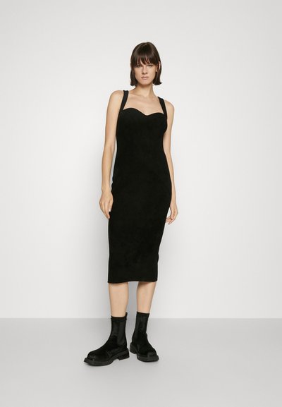 Philosophy di Lorenzo Serafini DRESS - Strikkjoler - black