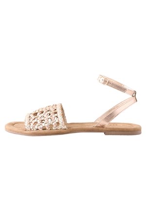 Next Sandales - rose gold pink leather