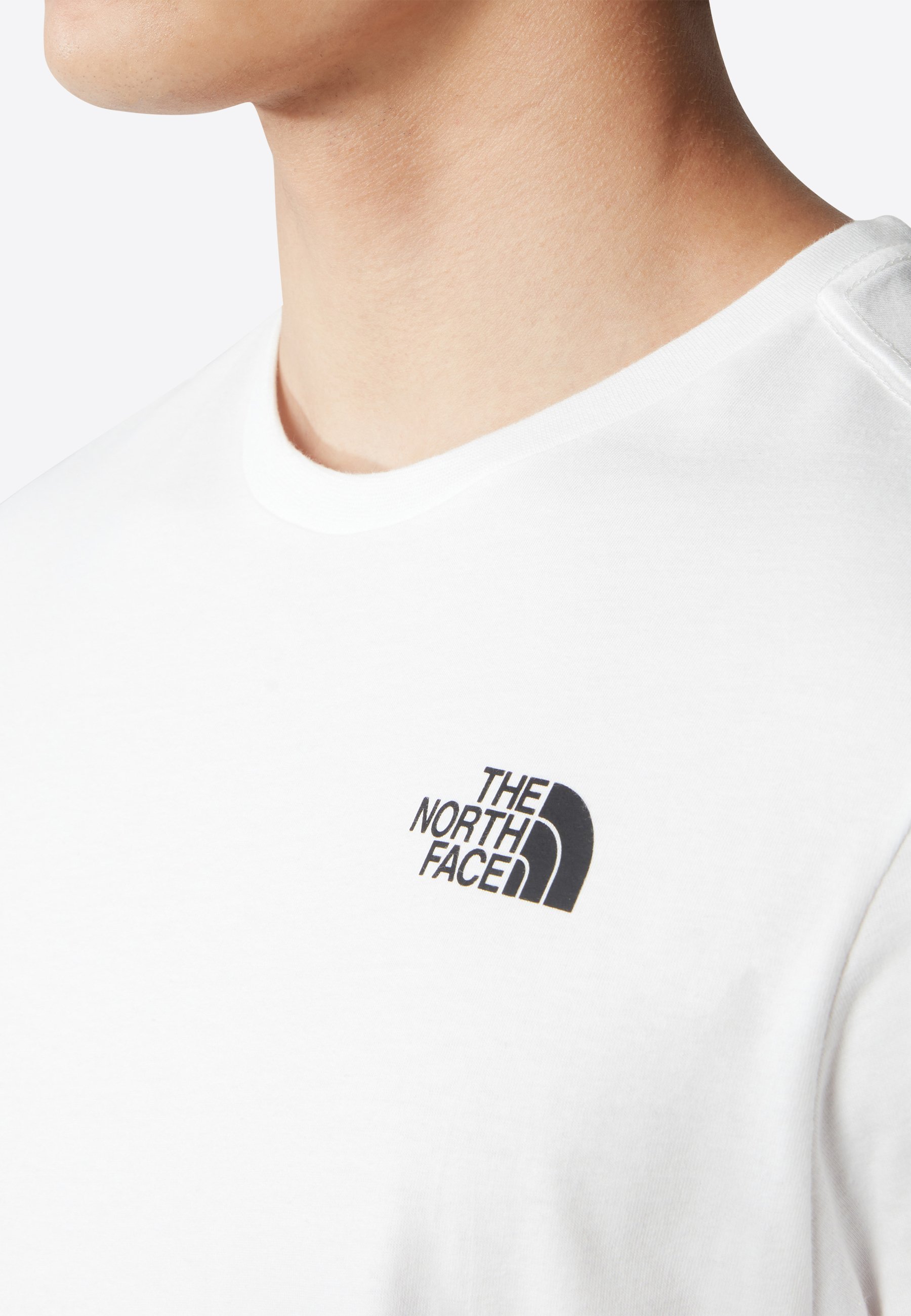 The North Face VINTAGE MOUNTAIN - T-shirt z nadrukiem/biały
