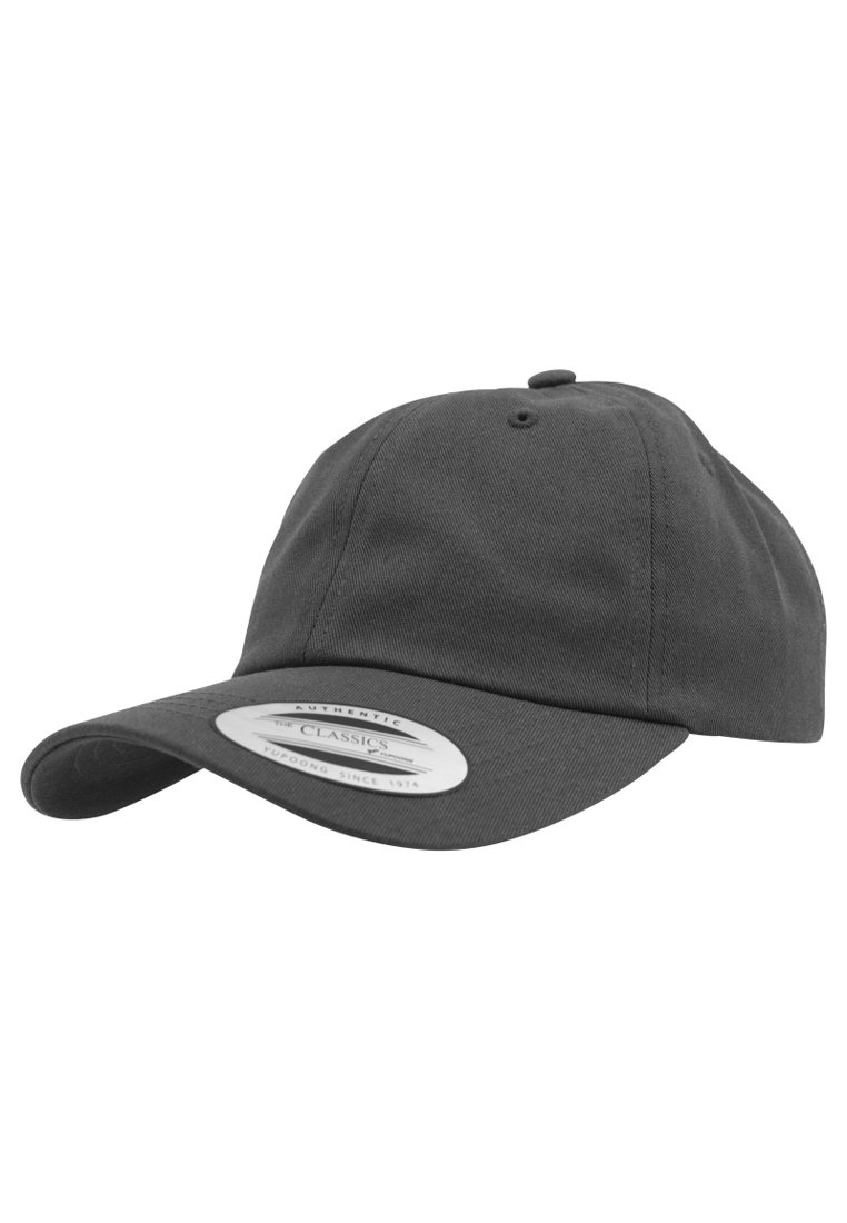 Flexfit Cotton Twill Dad Cap – Dark Grey Casual Hat For Everyday Comfort