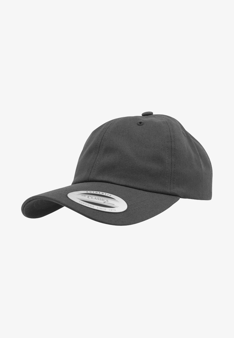 Flexfit Cotton Twill Dad Cap – Dark Grey Casual Hat For Everyday Comfort