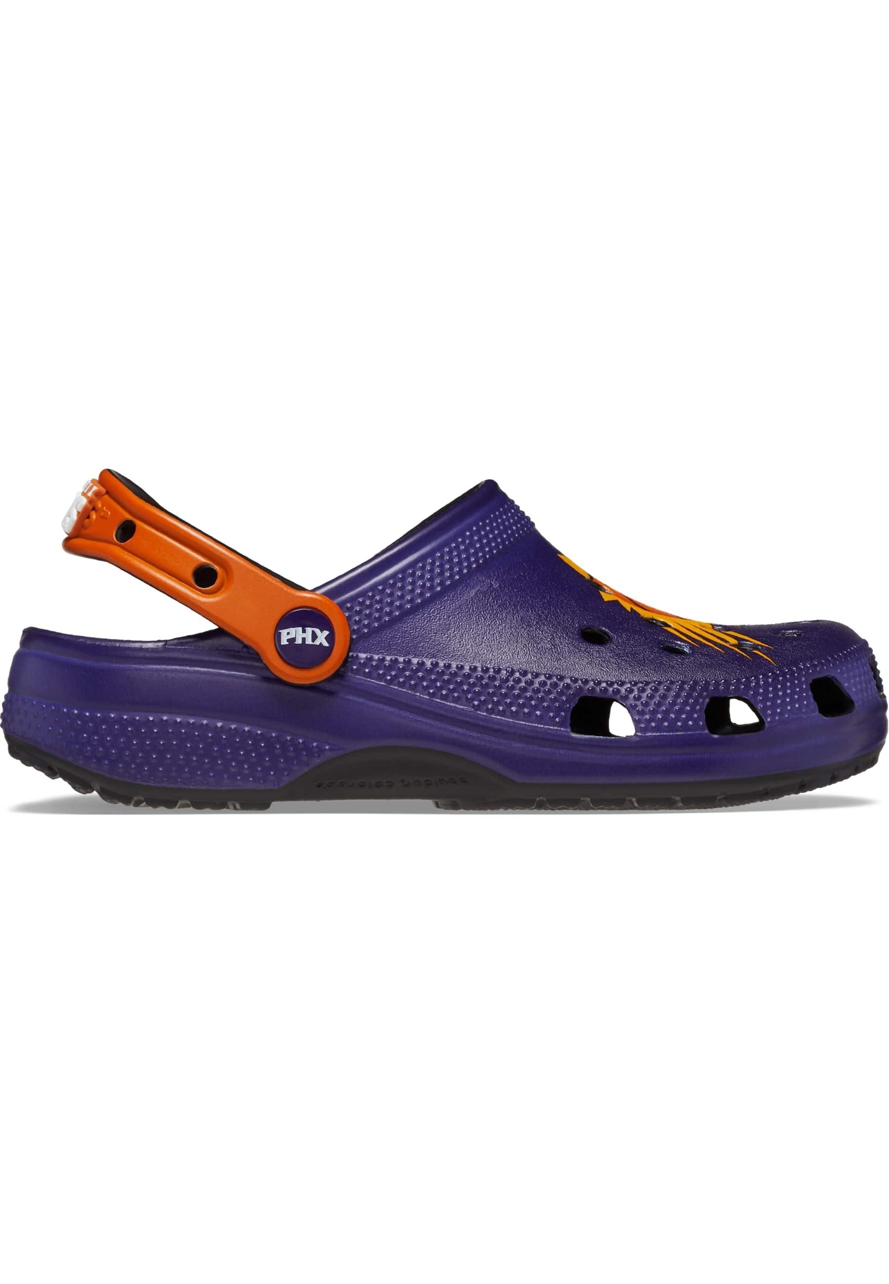 Crocs NBA Phoenix Suns Classic Womens Clogs Sz 9 Purple Rubber Slingback Crocs Classic Clog | Mystic Purple | SVD USA main image 4