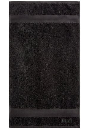 Next, WOVEN BORDER - Handtuch - black