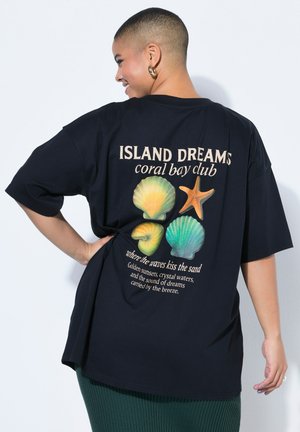 BAKING - T-shirt imprimé - black