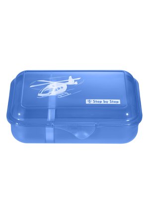 Lunch box - helicopter blau