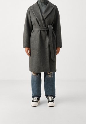 Mantel - mottled dark grey