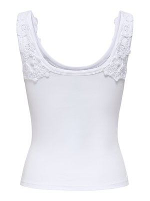 ONLY, TOP ONLZANNY TOP - Top - bright white