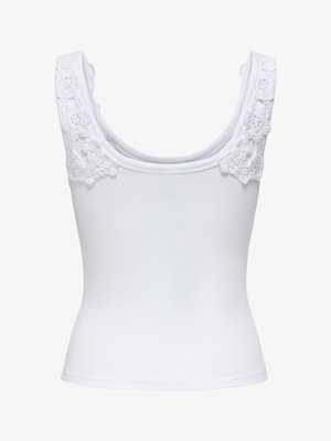 ONLY, TOP ONLZANNY TOP - Top - bright white