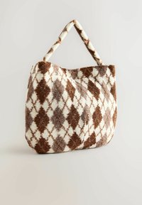 Shopping bag - chocolate brown