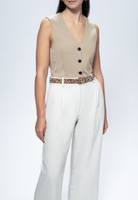 Tamaris GÜRTEL - Vöö - taupe/dark brown