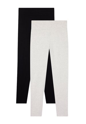 PACK 2 A VITA ALTA 
 - Leggings - 1x Black, 1x Ivory Melange