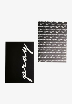 Mister Tee, PRAY EXERCISES BOOK 2-ER-PACK - Muu aksessuaar - black white